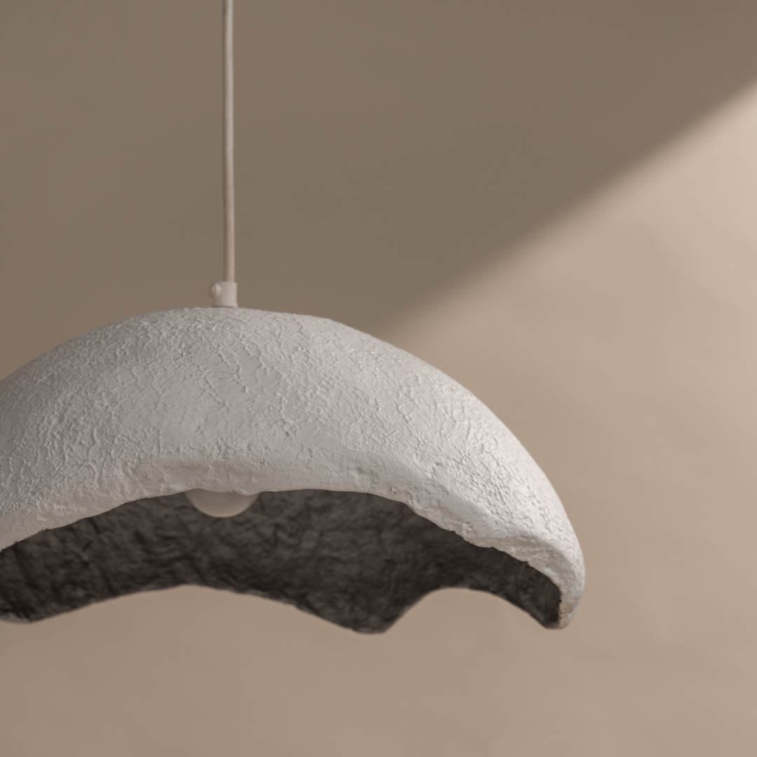 Terra Mache Pendant Lamp