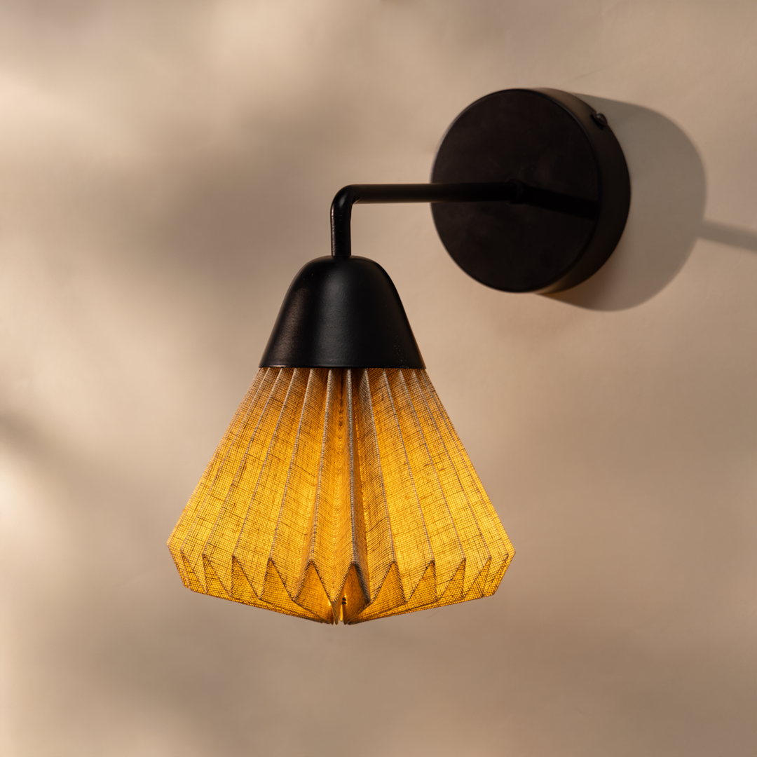 Linen Downlighter - Wall Sconce
