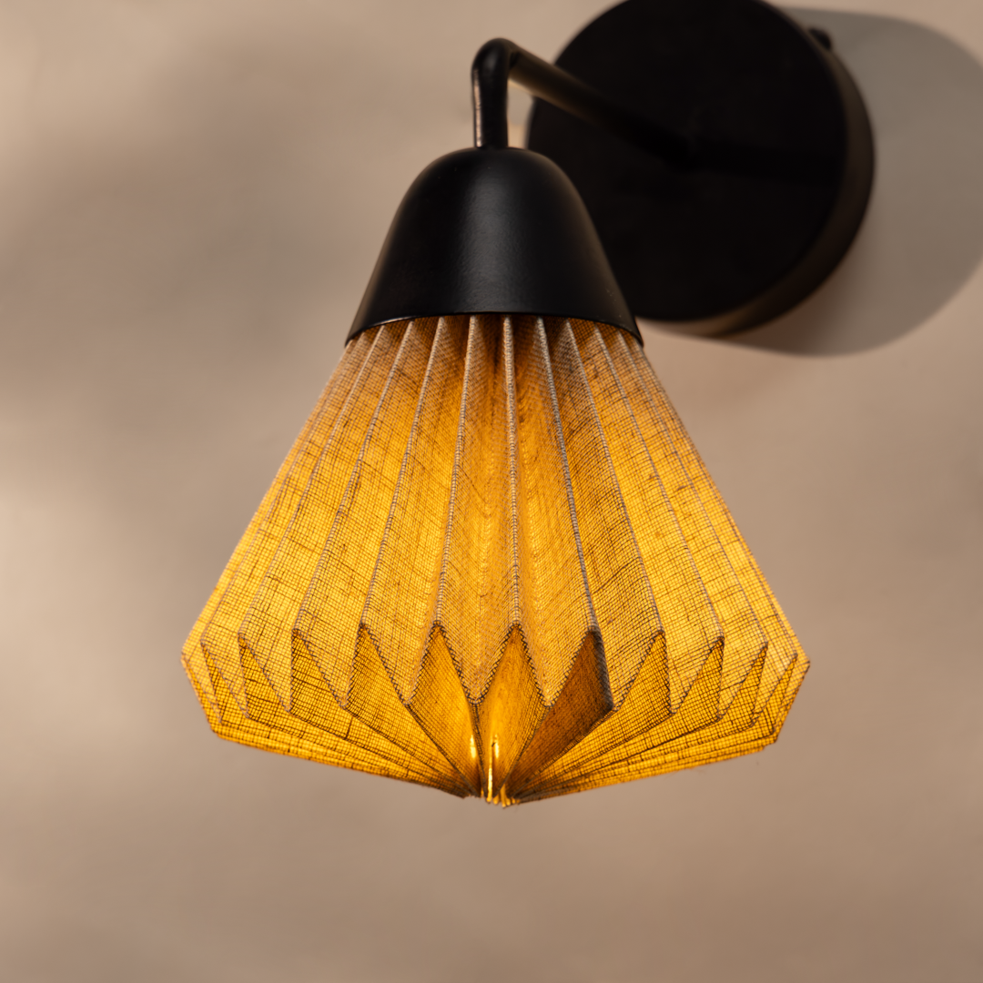 Linen Downlighter - Wall Sconce