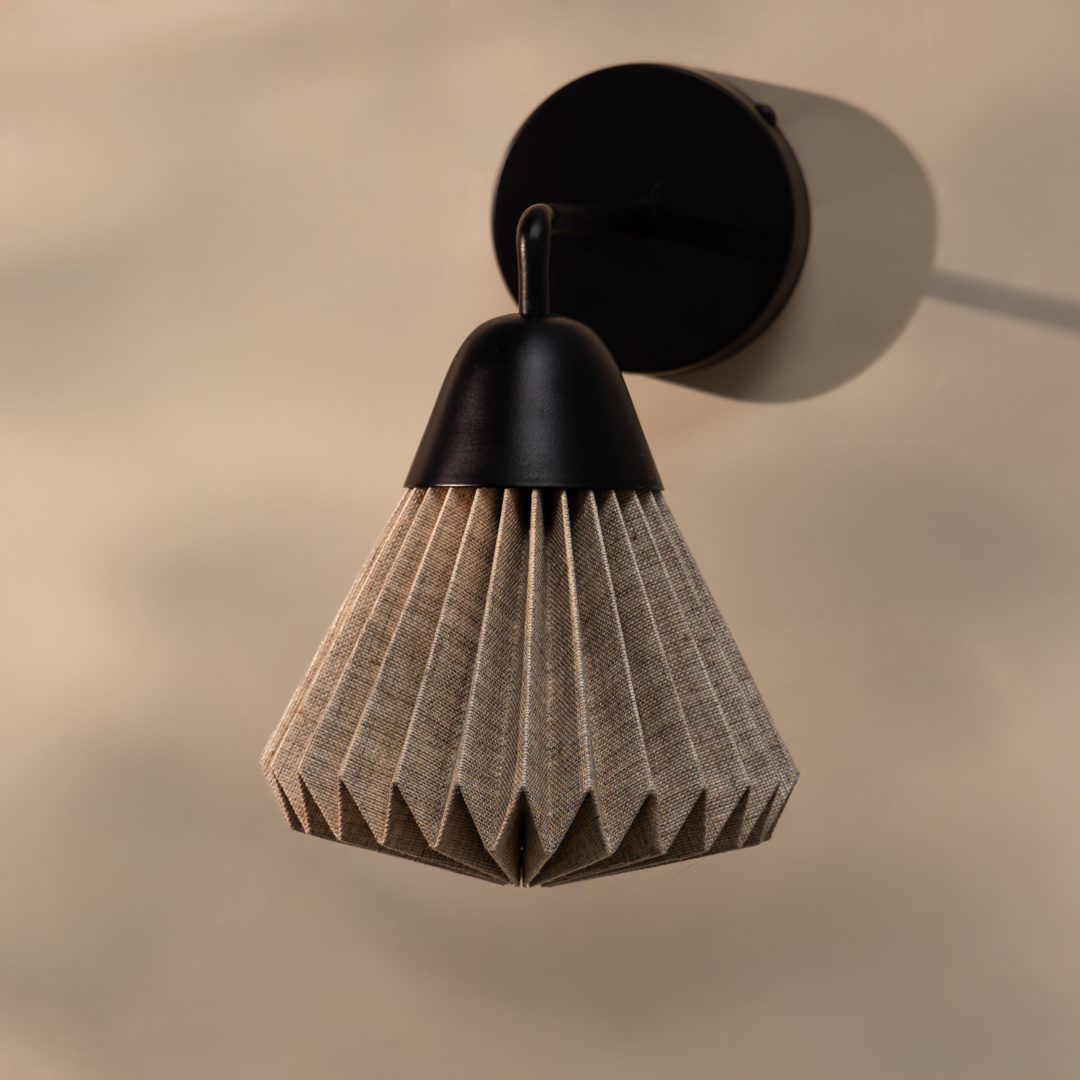 Linen Downlighter - Wall Sconce