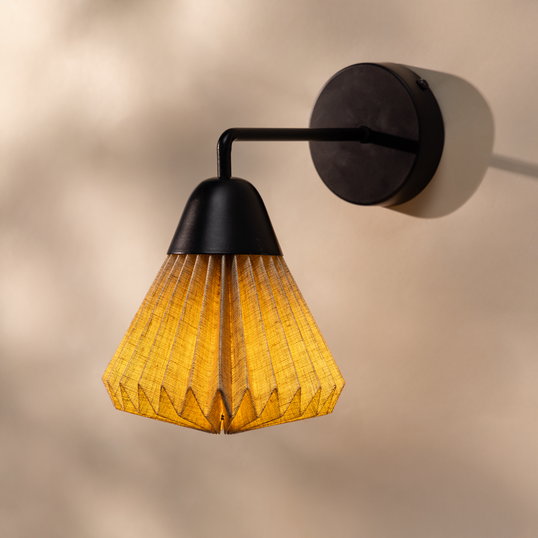 Linen Downlighter - Wall Sconce