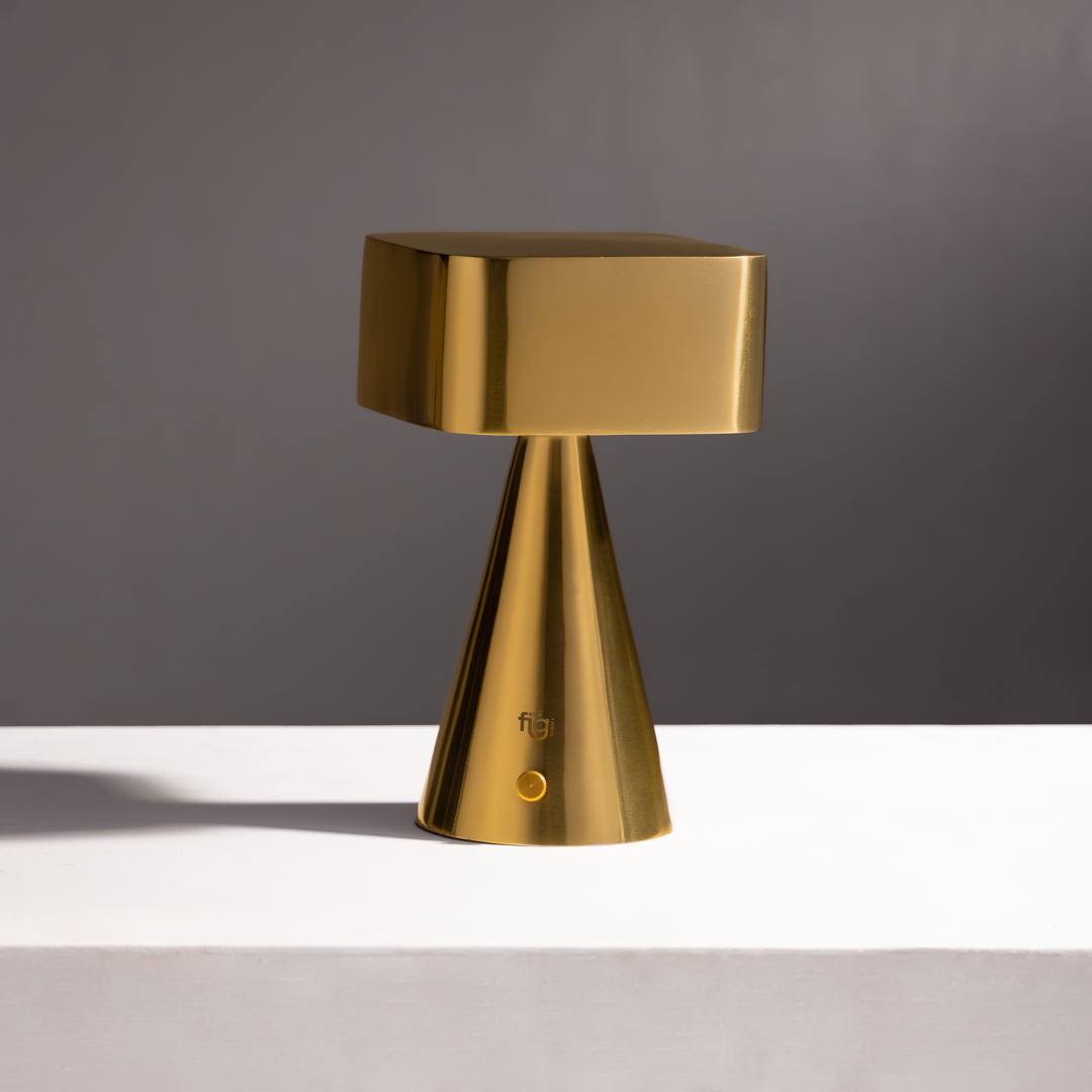 Chrome Portable Lamp - Stainless Steel