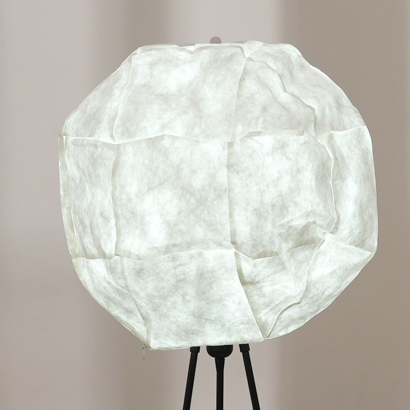 Luna Floor Lamp - Tripod Floor Lamp, Innovative Handcrafted Design, Recycled Polyethylene and Metal made standing light - FIG Living -