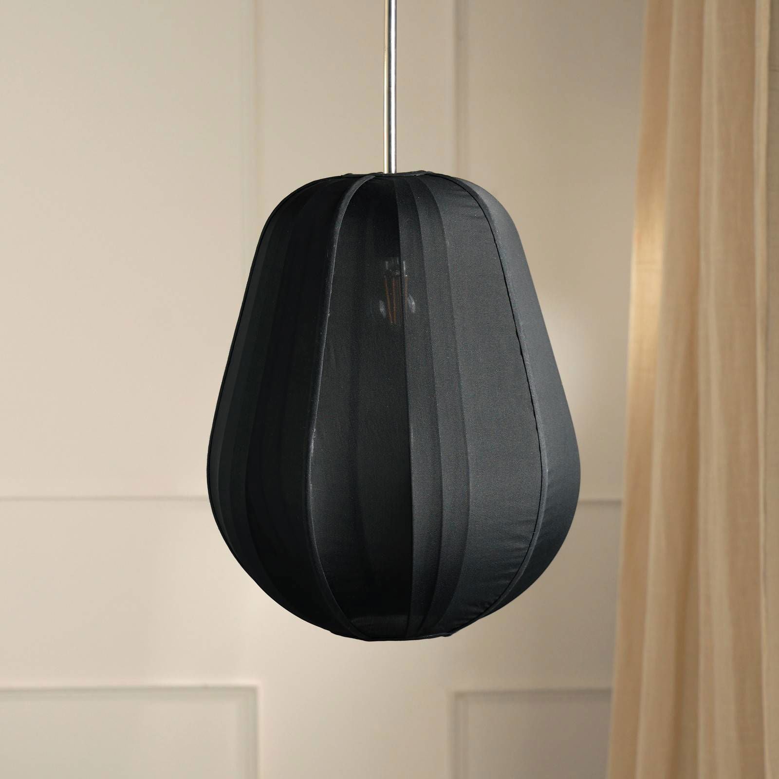 Luxe Collection Pendant Lamp - Rome Lamp - Premium Chiffon Fabric Pendant Light, Metallic Spacer, Soft Warm Glow, Mood Enhancement Hanging Light - FIG Living - Luxe Collection Pendant Lamp - Rome Lamp - Premium Chiffon Fabric Pendant Light, Metallic Spacer, Soft Warm Glow, Mood Enhancement Hanging Light - FIG Living