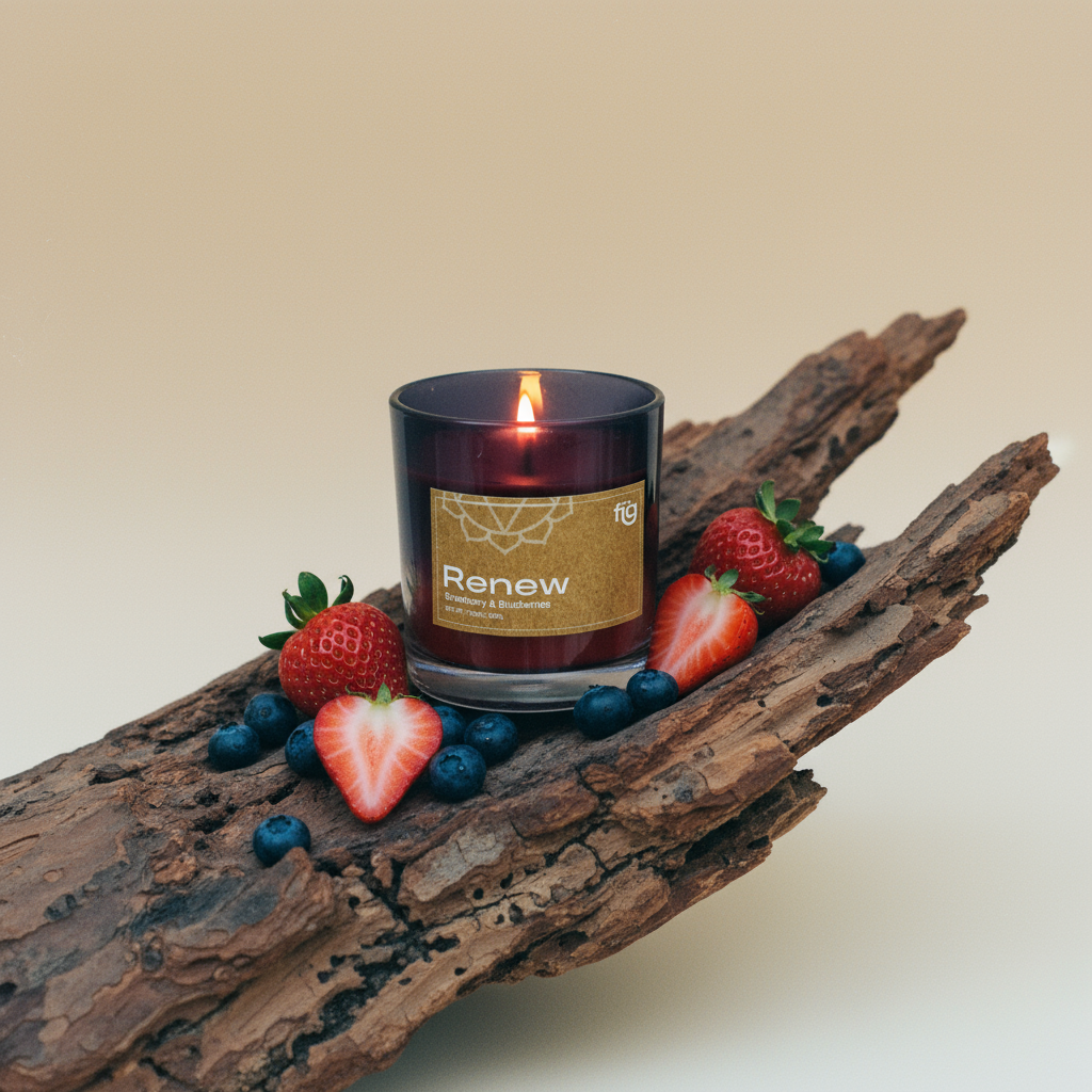 Renew Berries Vegan Scented Candle