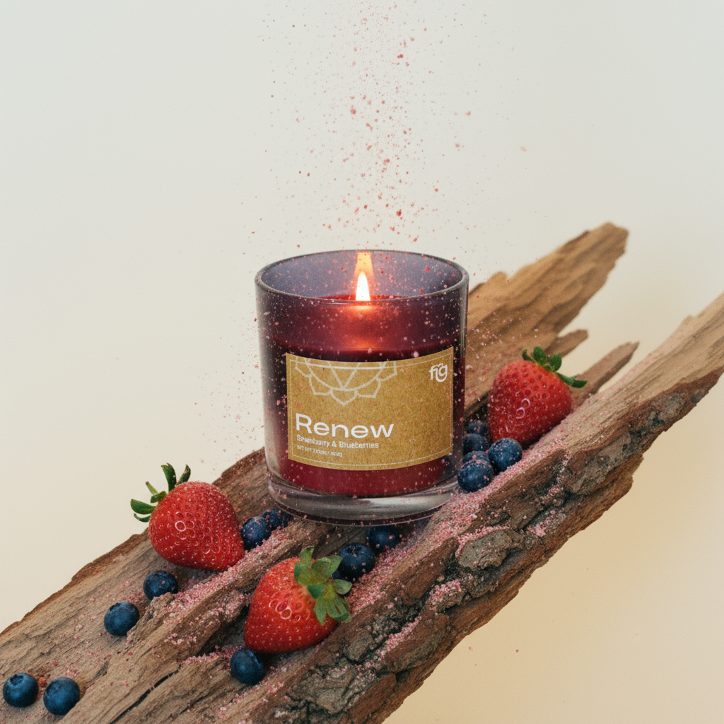 Renew Berries Vegan Scented Candle