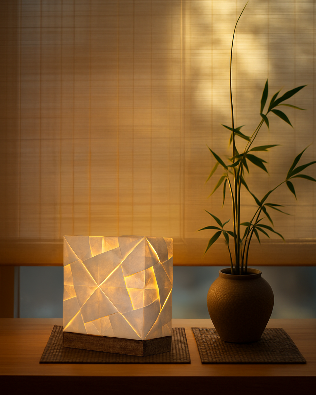 Sonobe Cube Desk Lamp
