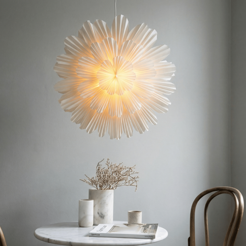 Frill Flower Star- Flower Festive Light- Christmas Decor Hanging