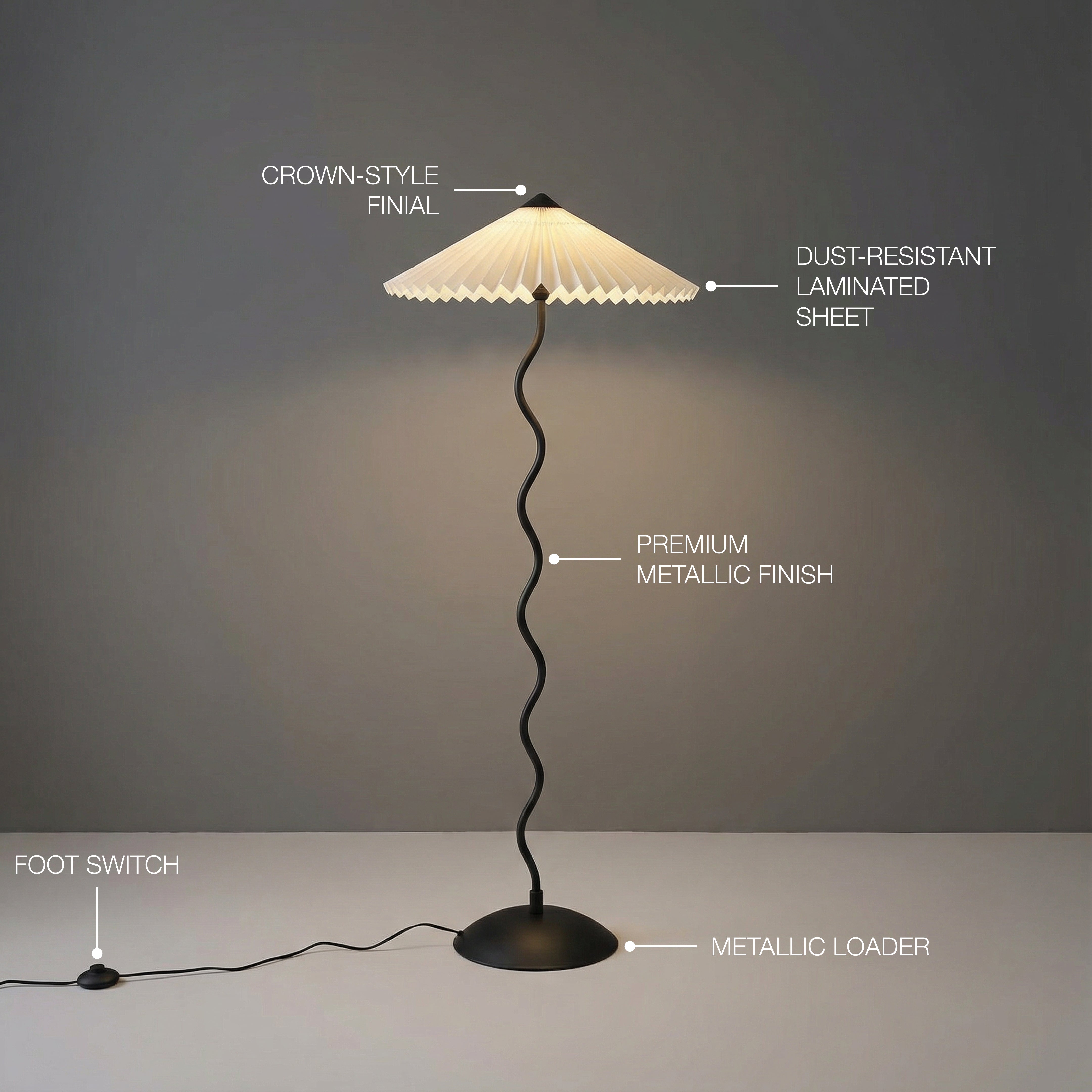 Wavy Floor Lamp