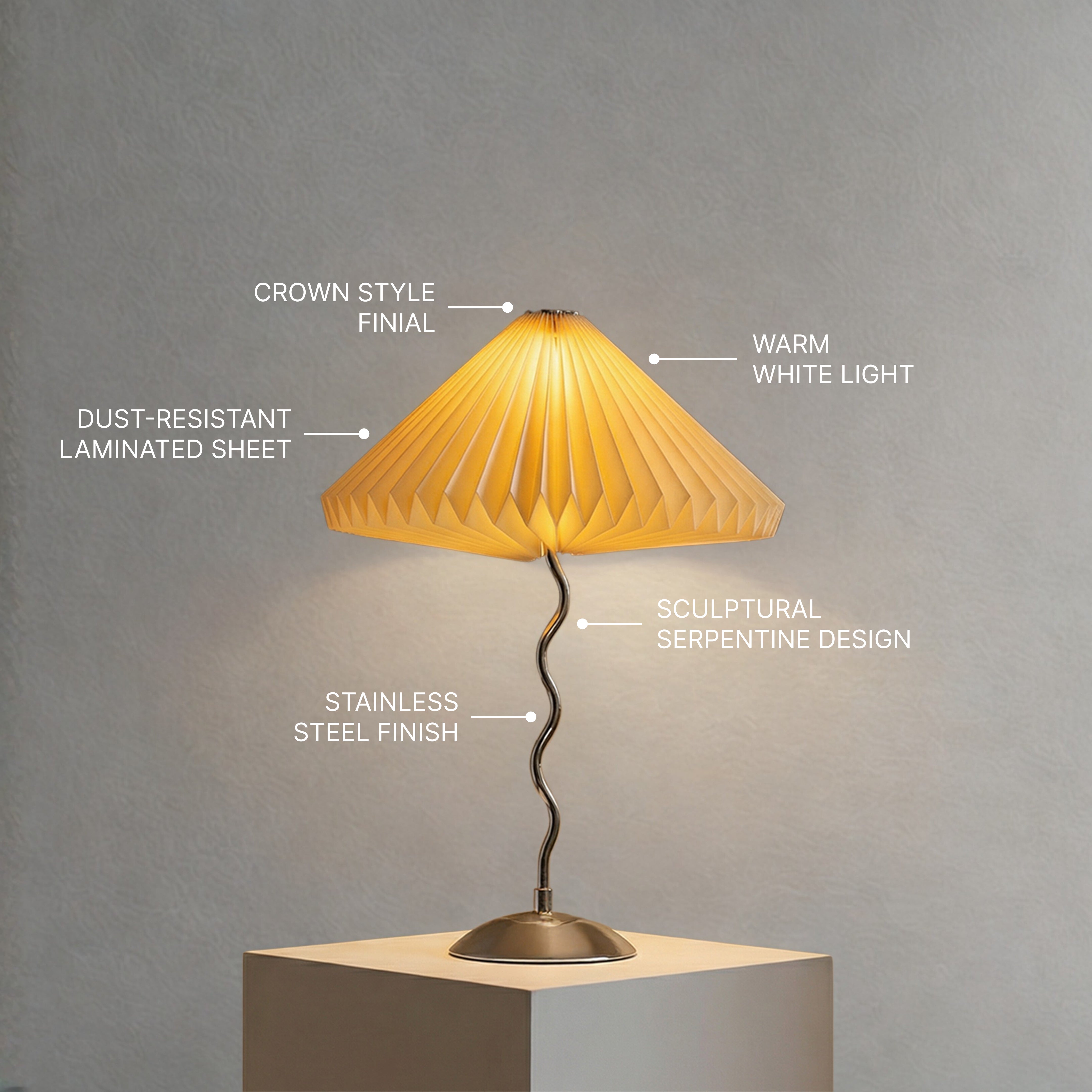 Wavy Table Lamp