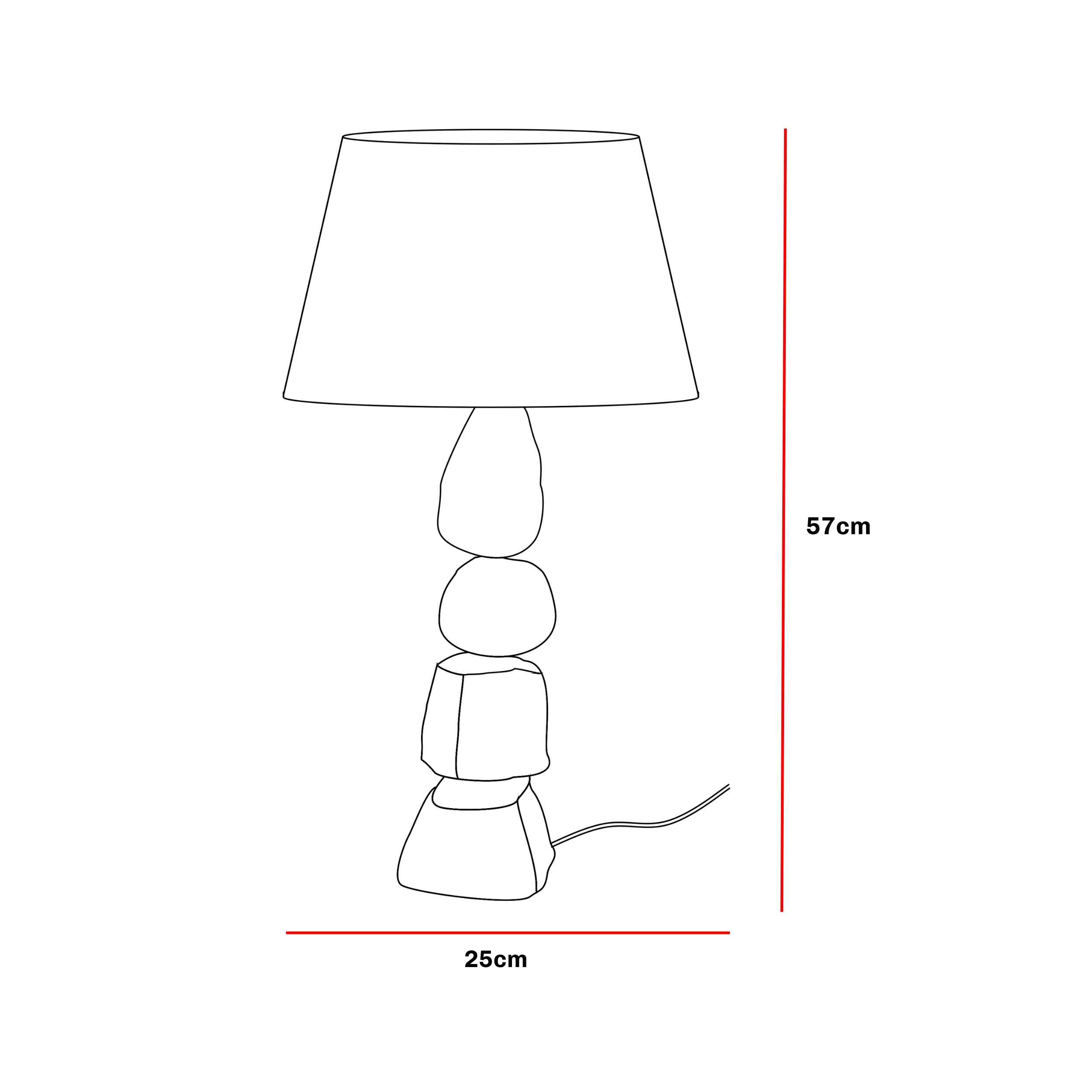 Terra Stones Table lamp