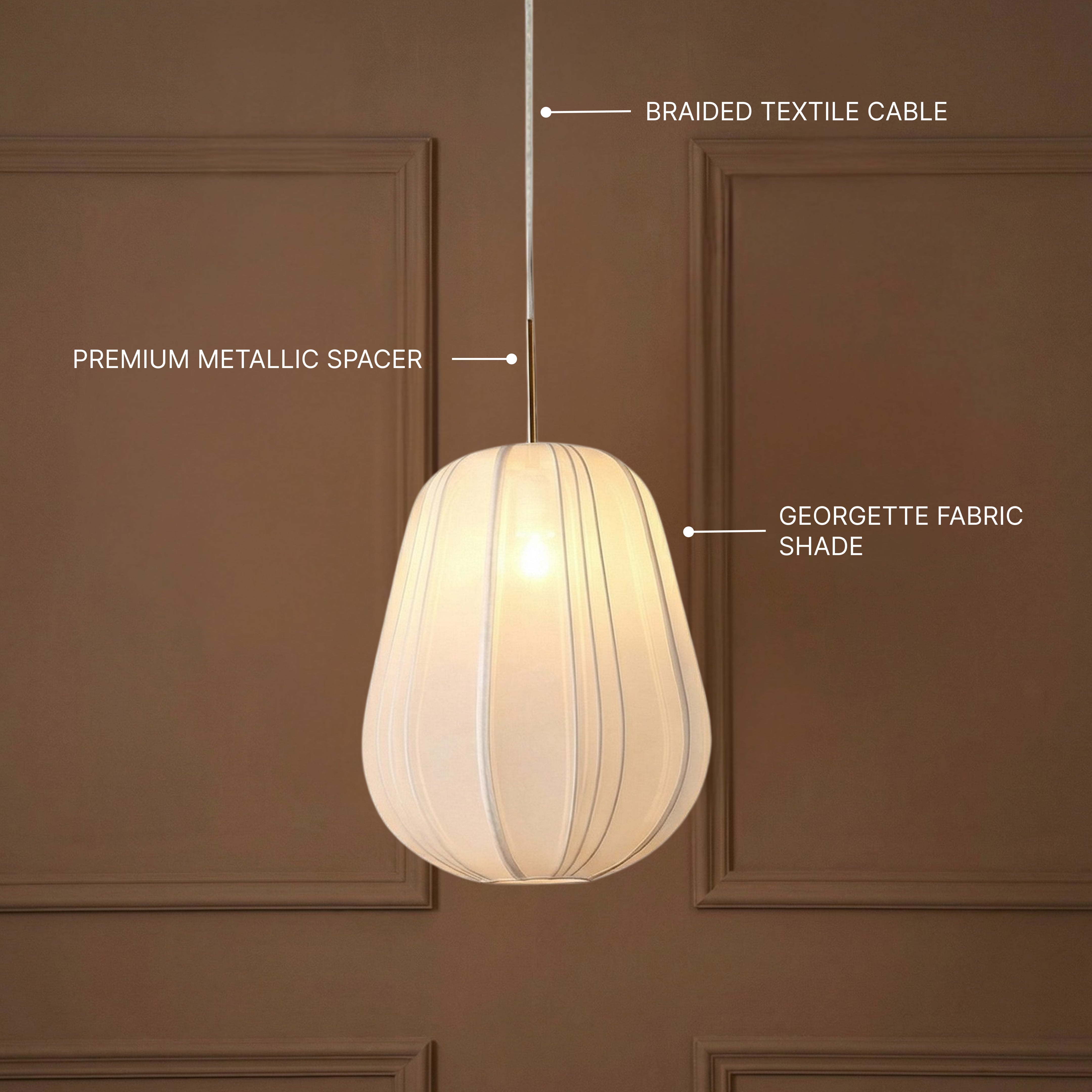 Luxe Collection - Rome Pendant Lamp