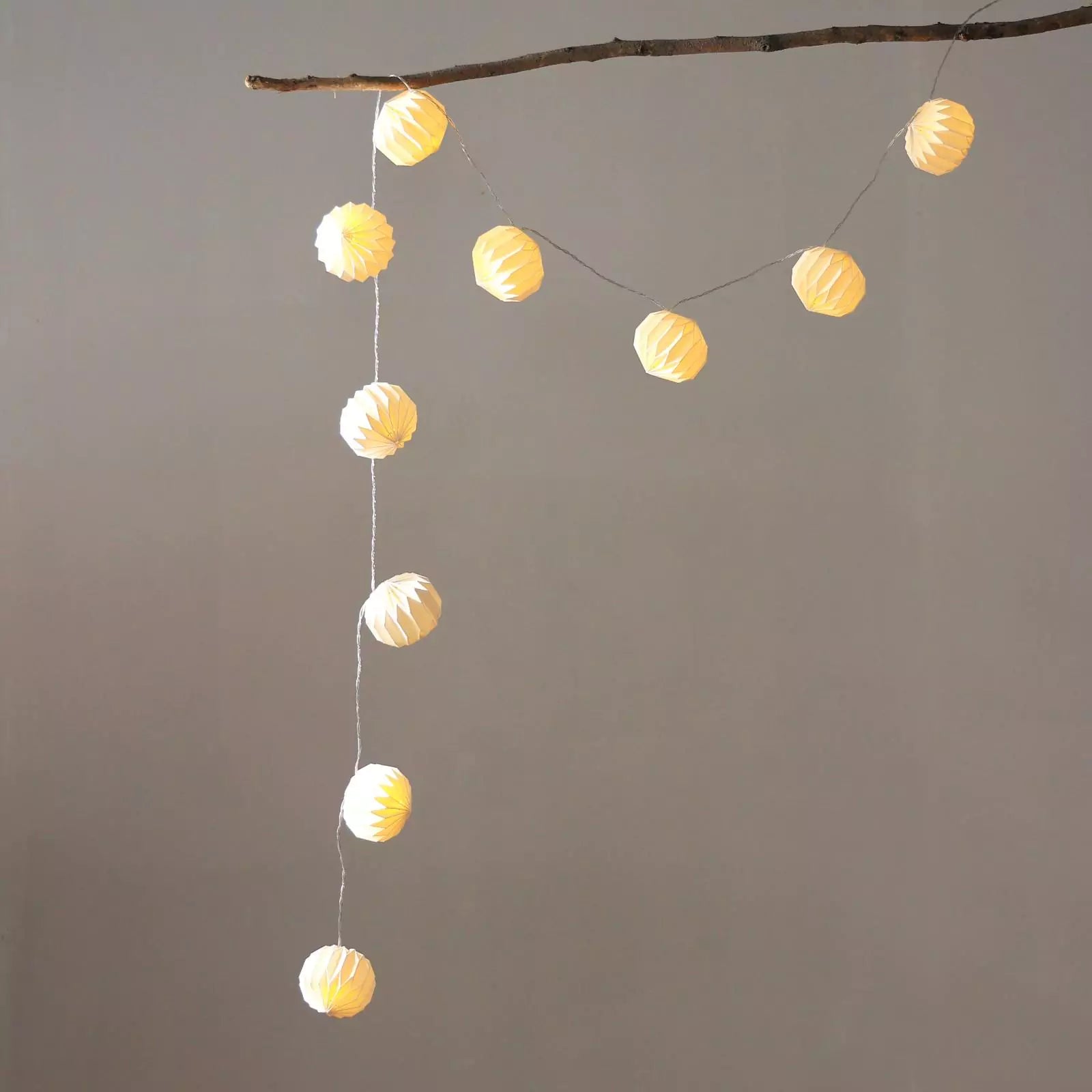 Tabla String Light, 10 ornaments, 350cm length