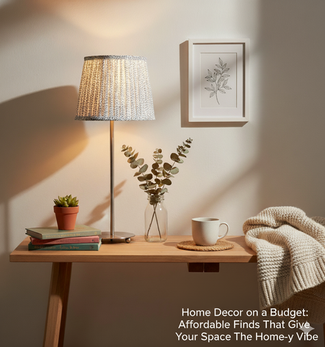Home Decor on a Budget: Affordable Finds That Give Your Space The Home-y Vibe