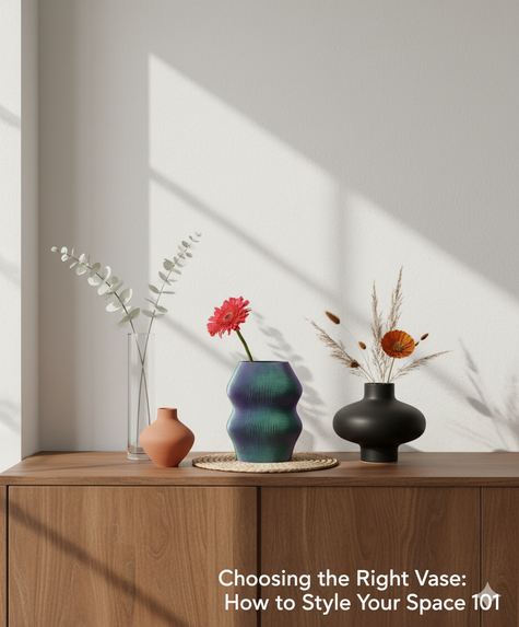 Choosing the Right Vase: How to Style Your Space 101