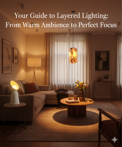 Your Guide to Layered Lighting: From Warm Ambience to Perfect Focus