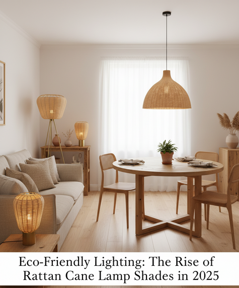 Eco‑Friendly Lighting: The Rise of Rattan Cane Lamp Shades in 2025