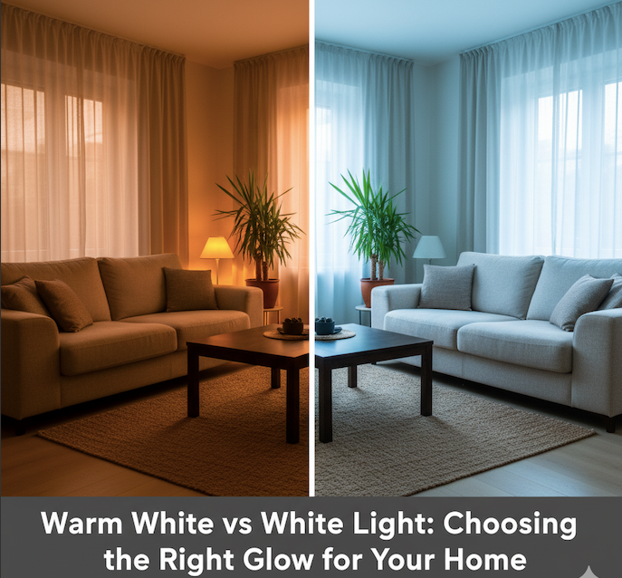 Warm White vs White Light: Choosing the Right Glow for Your Home