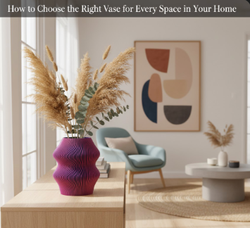 How to Choose the Right Vase for Every Space in Your Home
