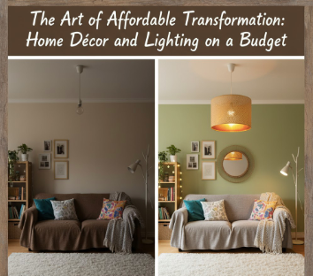 The Art of Affordable Transformation: Home Décor and Lighting on a Budget