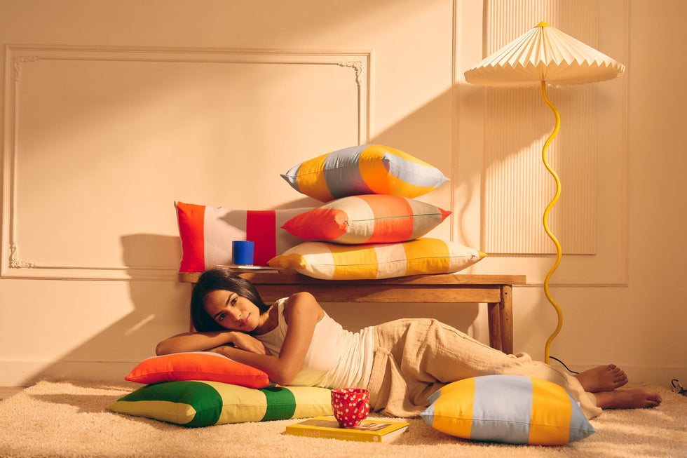 The Ultimate Guide to Mix & Match Cushion Prints, Textures & Colours