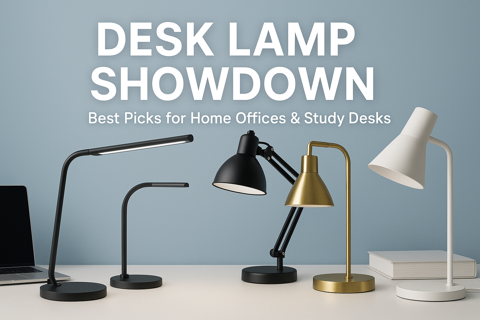 Desk Lamp Showdown: Best Picks for Home Offices and Study Desks