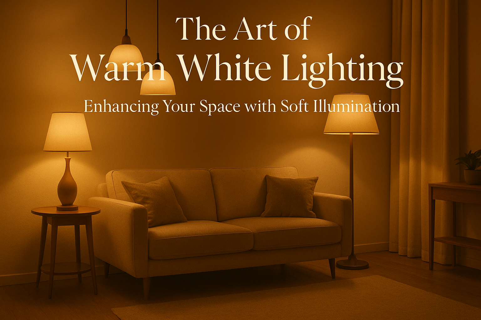 The Art of Warm White Lighting: Enhancing Your Space with Soft Illumination