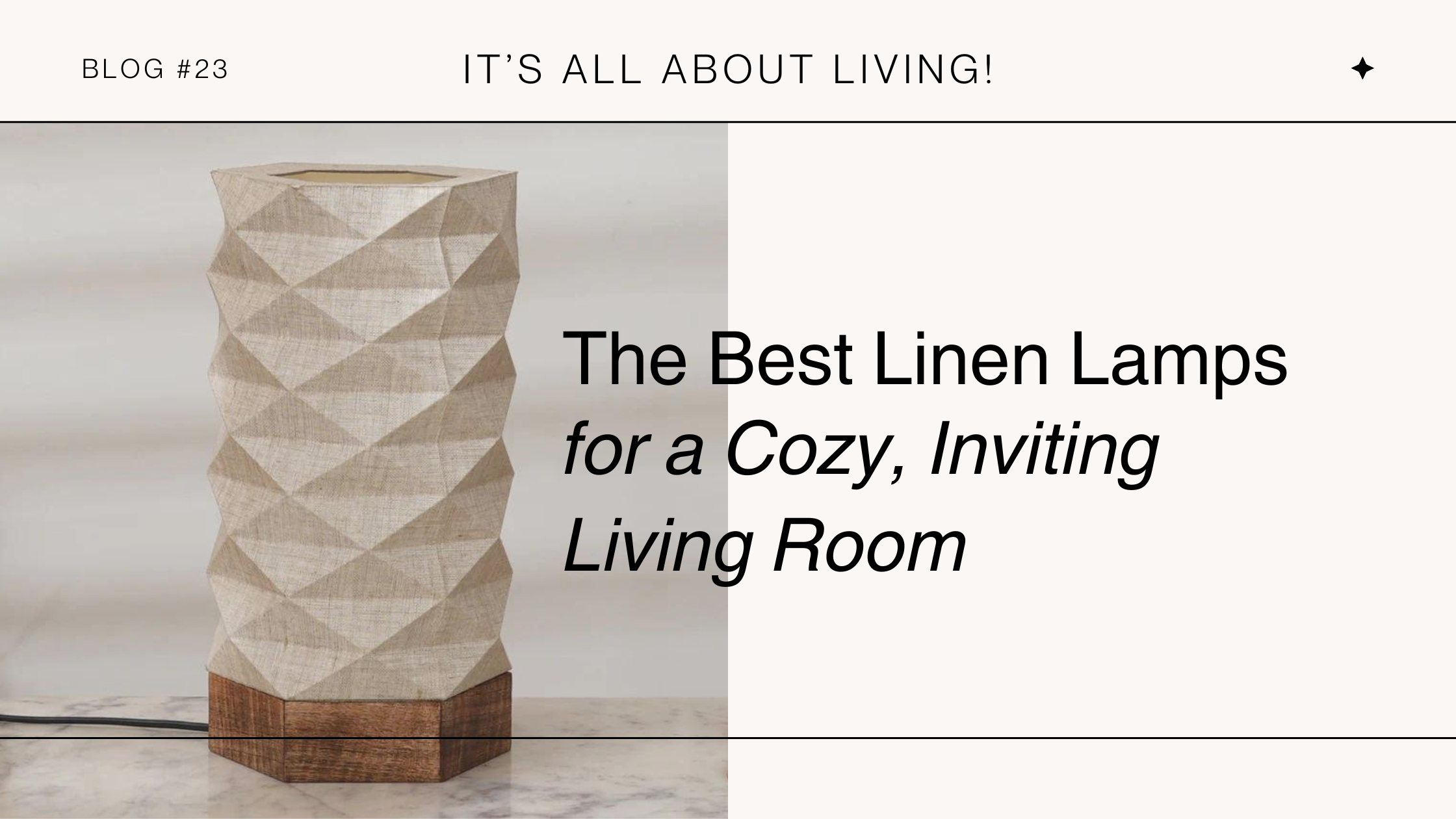 The Best Linen Lamps for a Cozy, Inviting Living Room