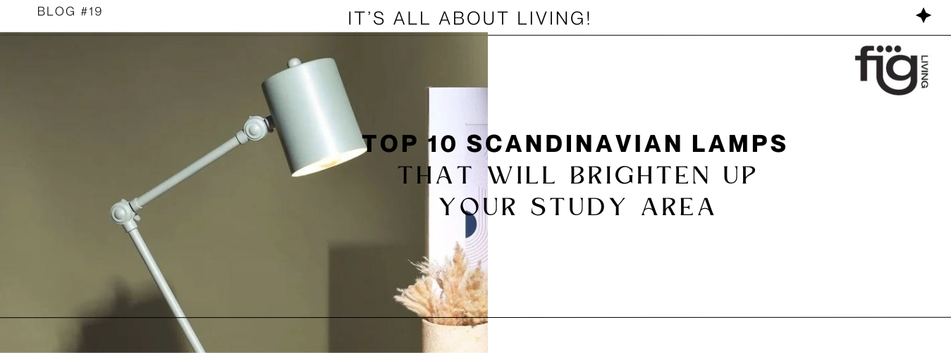 10 Scandinavian Lamps That Will Brighten Up Your Study Area