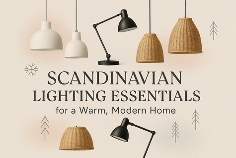 Scandinavian Lighting Essentials for a Warm, Modern Home