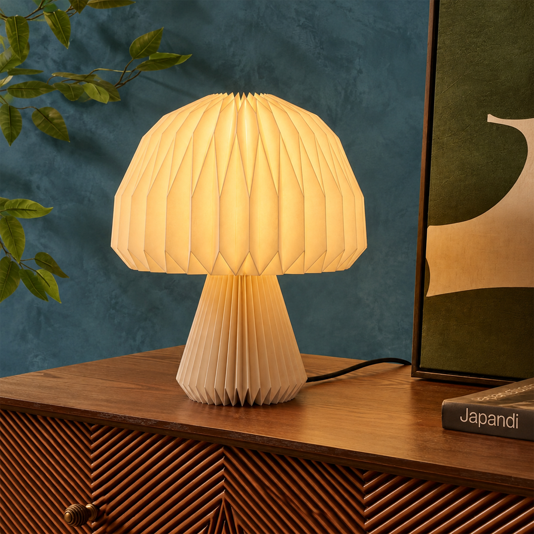 Mushroom - Origami Table Lamp