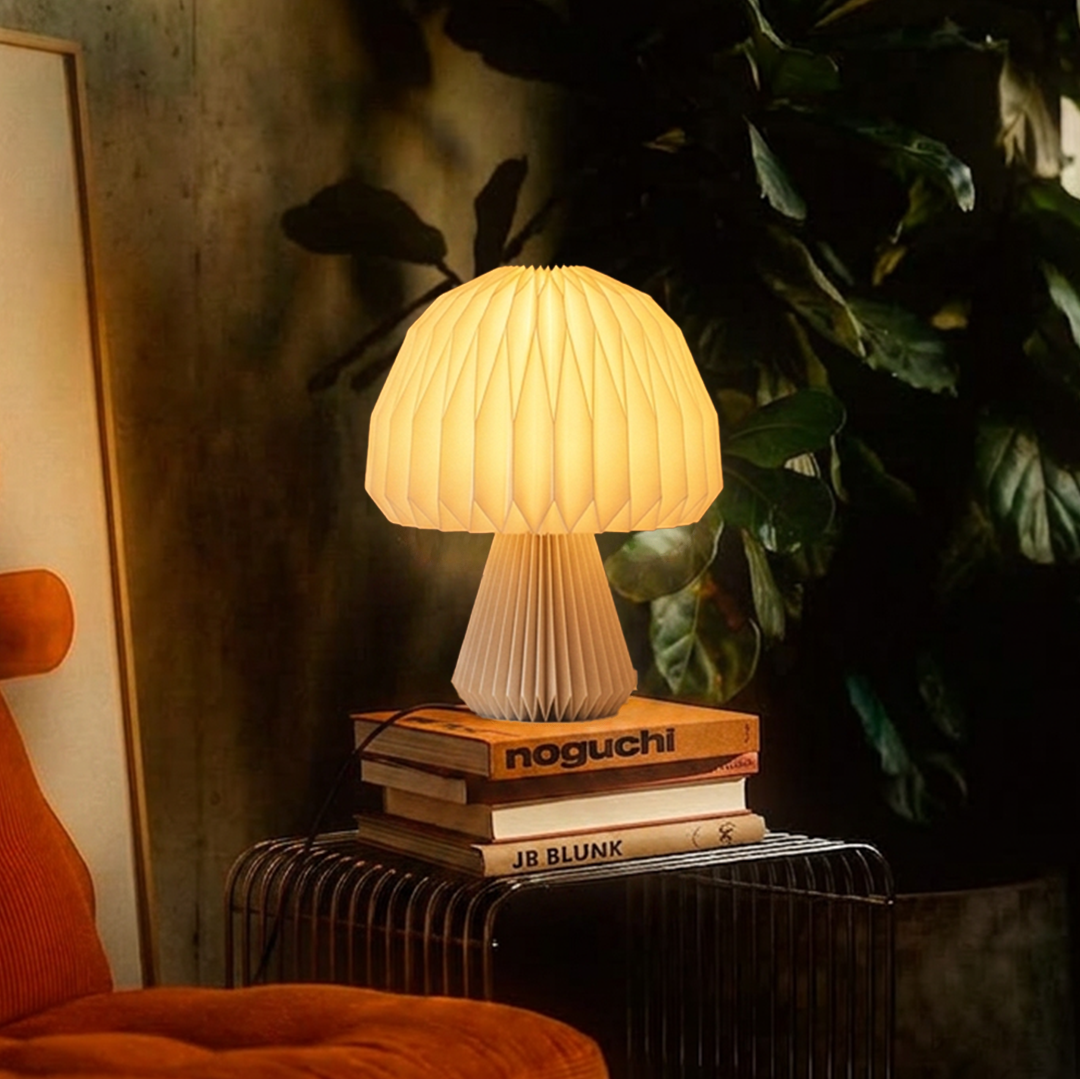 Mushroom - Origami Table Lamp