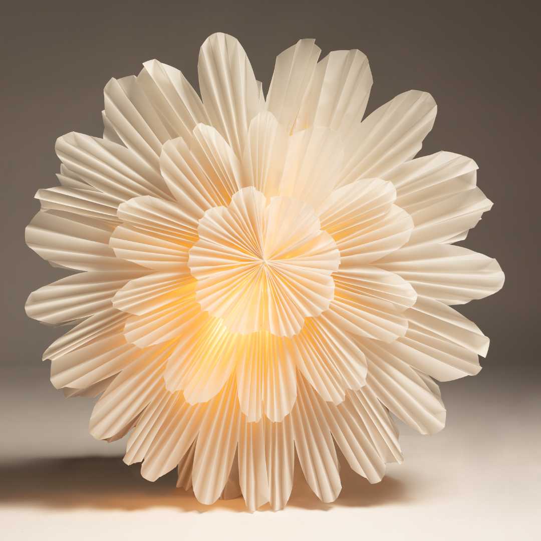 Frill Flower Star- Flower Festive Light- Christmas Decor Hanging