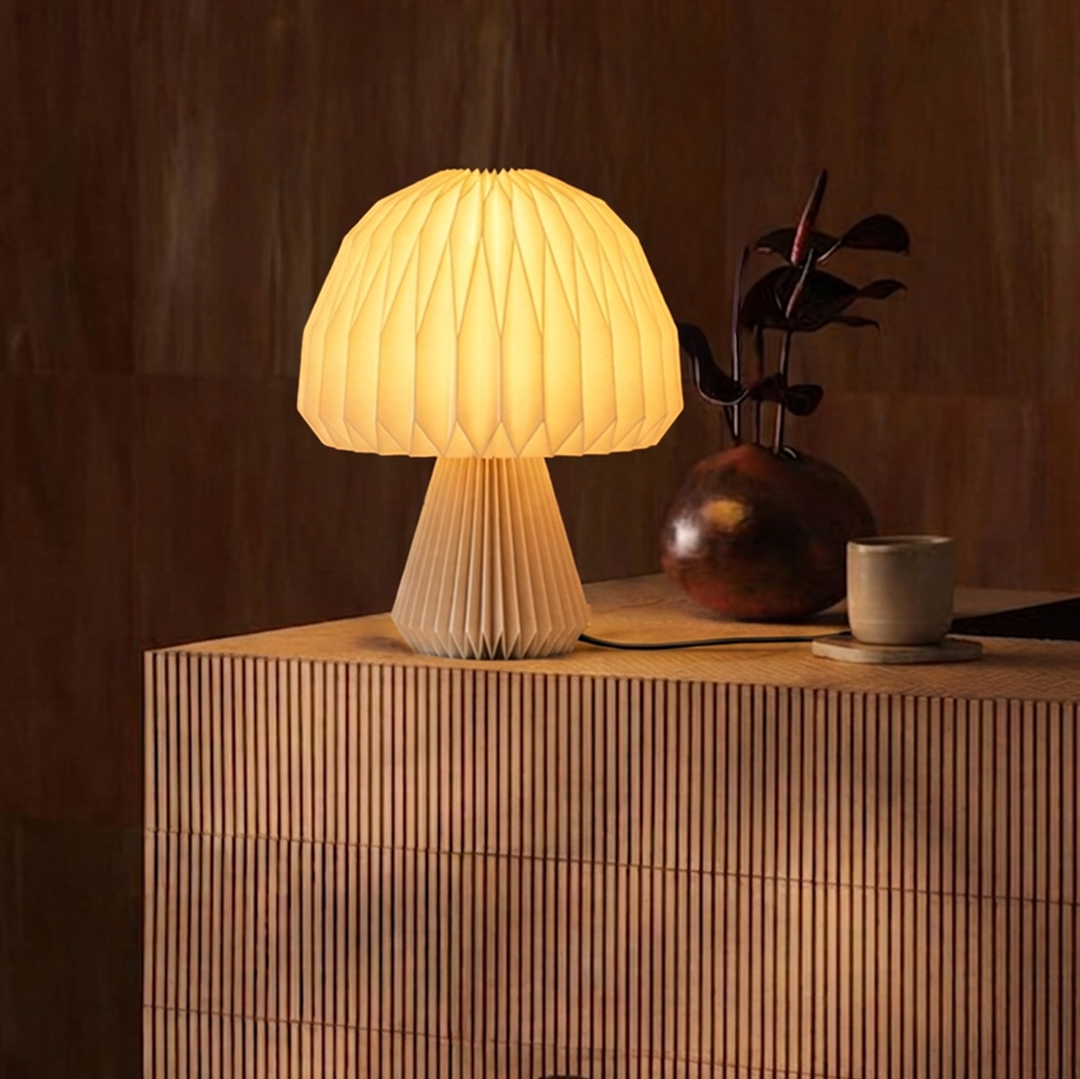 Mushroom - Origami Table Lamp