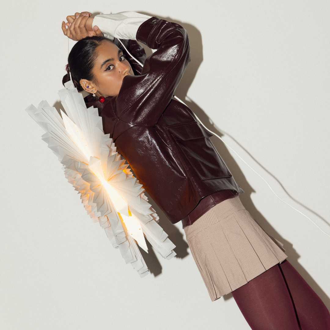 Frill Flower Star- Flower Festive Light- Christmas Decor Hanging