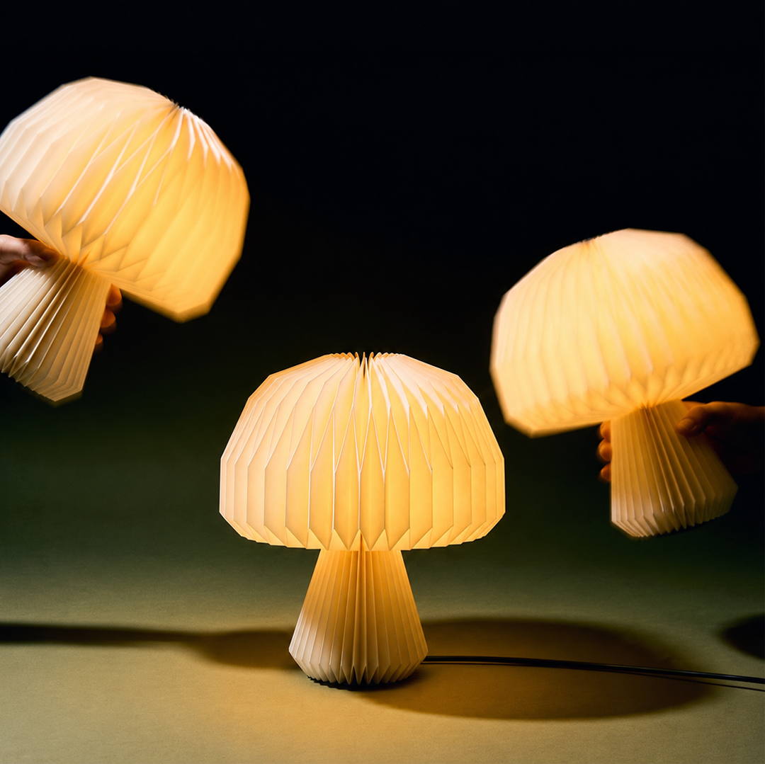 Mushroom - Origami Table Lamp