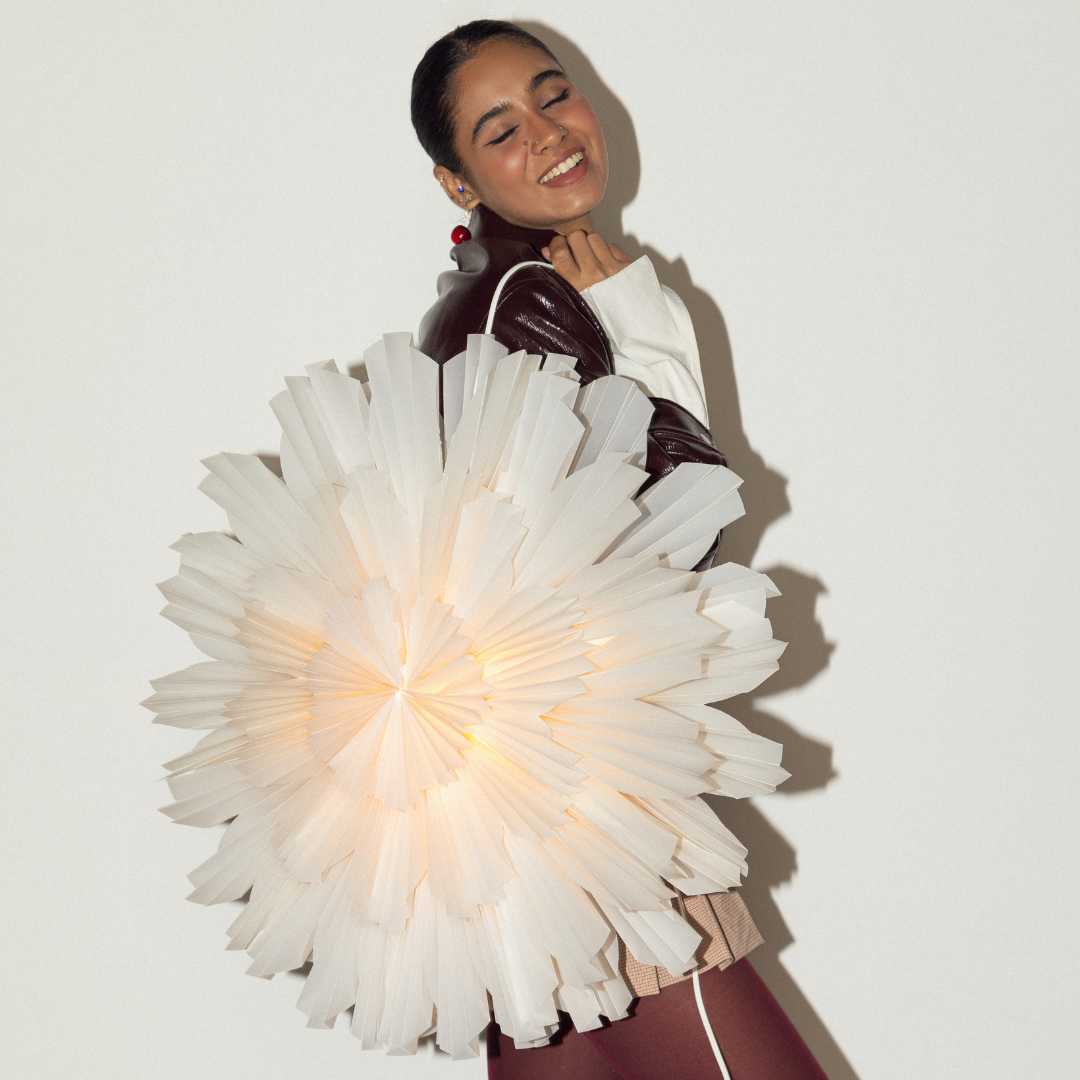 Frill Flower Star- Flower Festive Light- Christmas Decor Hanging