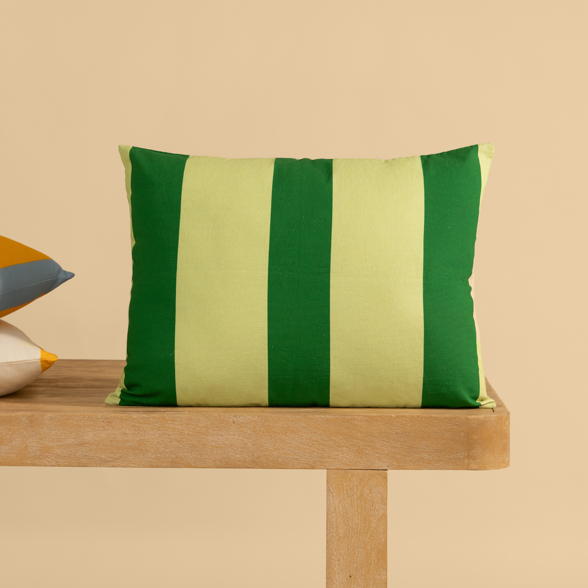Colourways Cushion Cover - Matcha (includes filler)