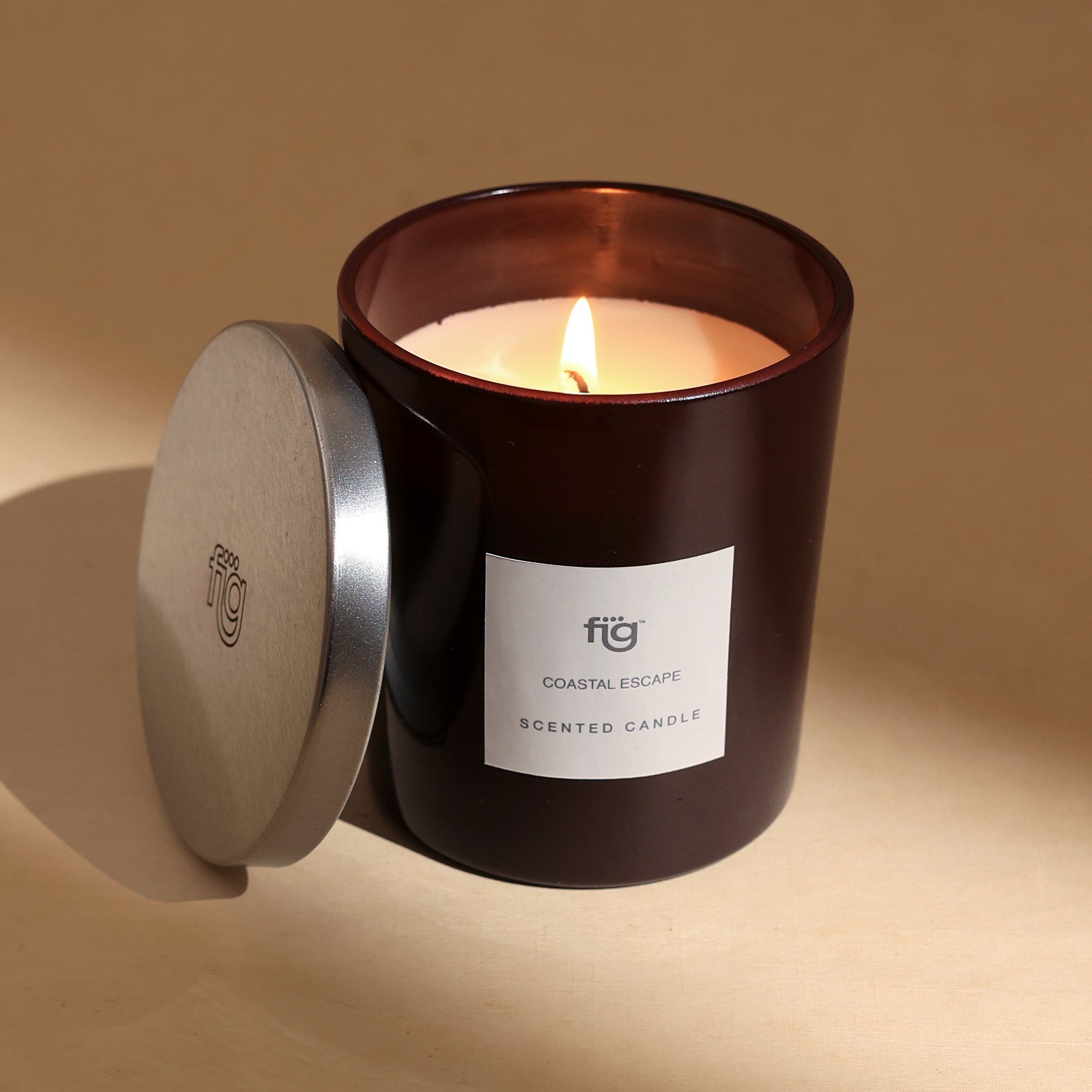 lighten scented candle