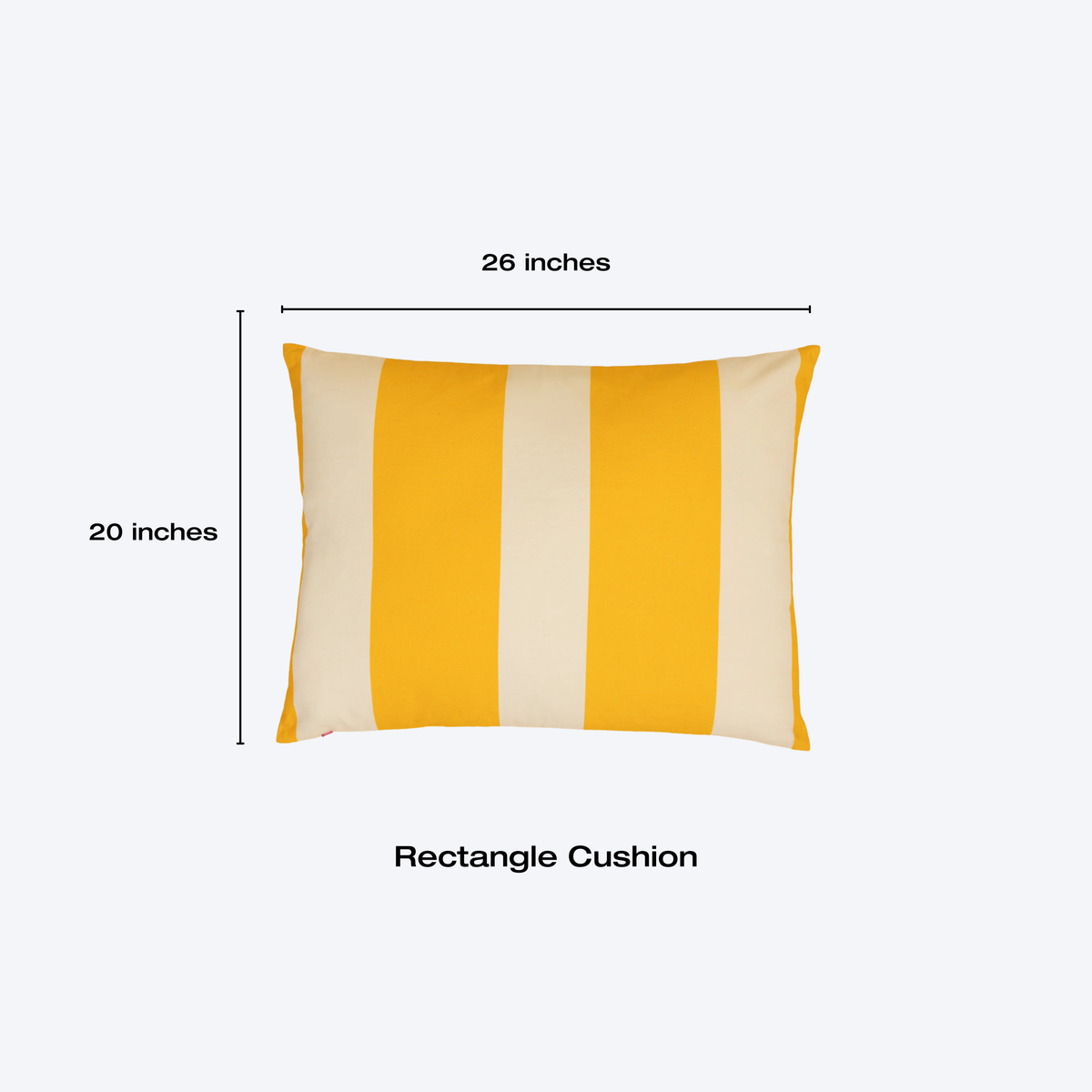 Colourways Cushion Cover - Buttercream (includes filler)