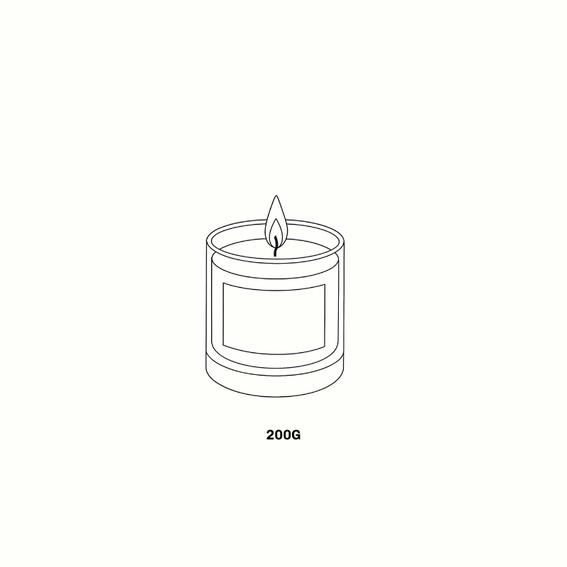 Relax Apple & Cinnamon Vegan Wax  Scented Candle