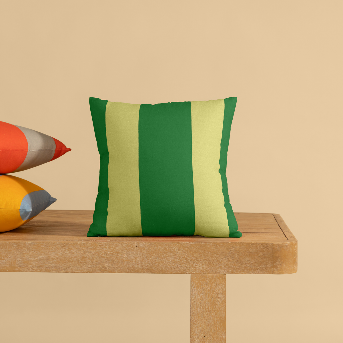 Colourways Cushion Cover - Matcha (includes filler)