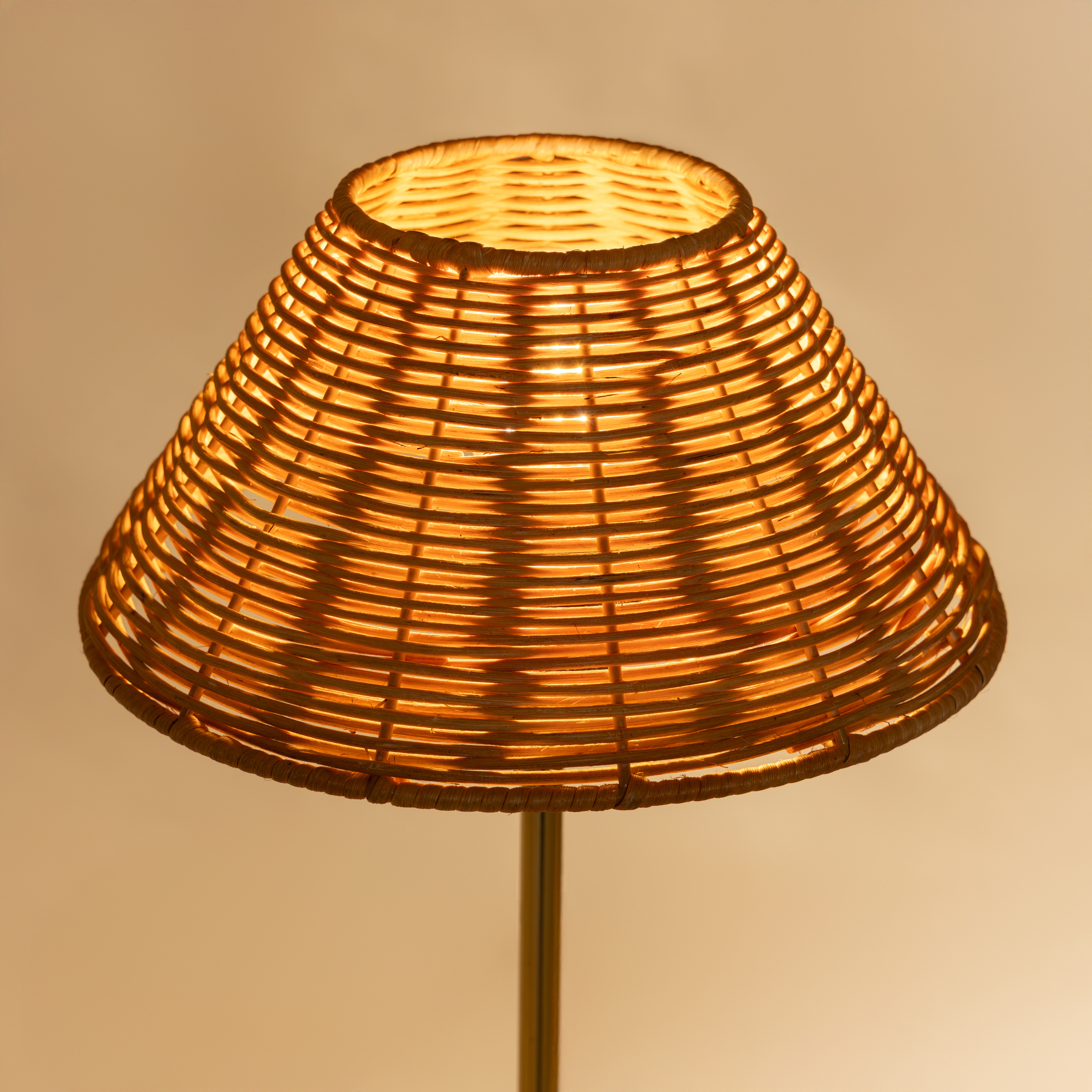 Natural Cane Table Lamp