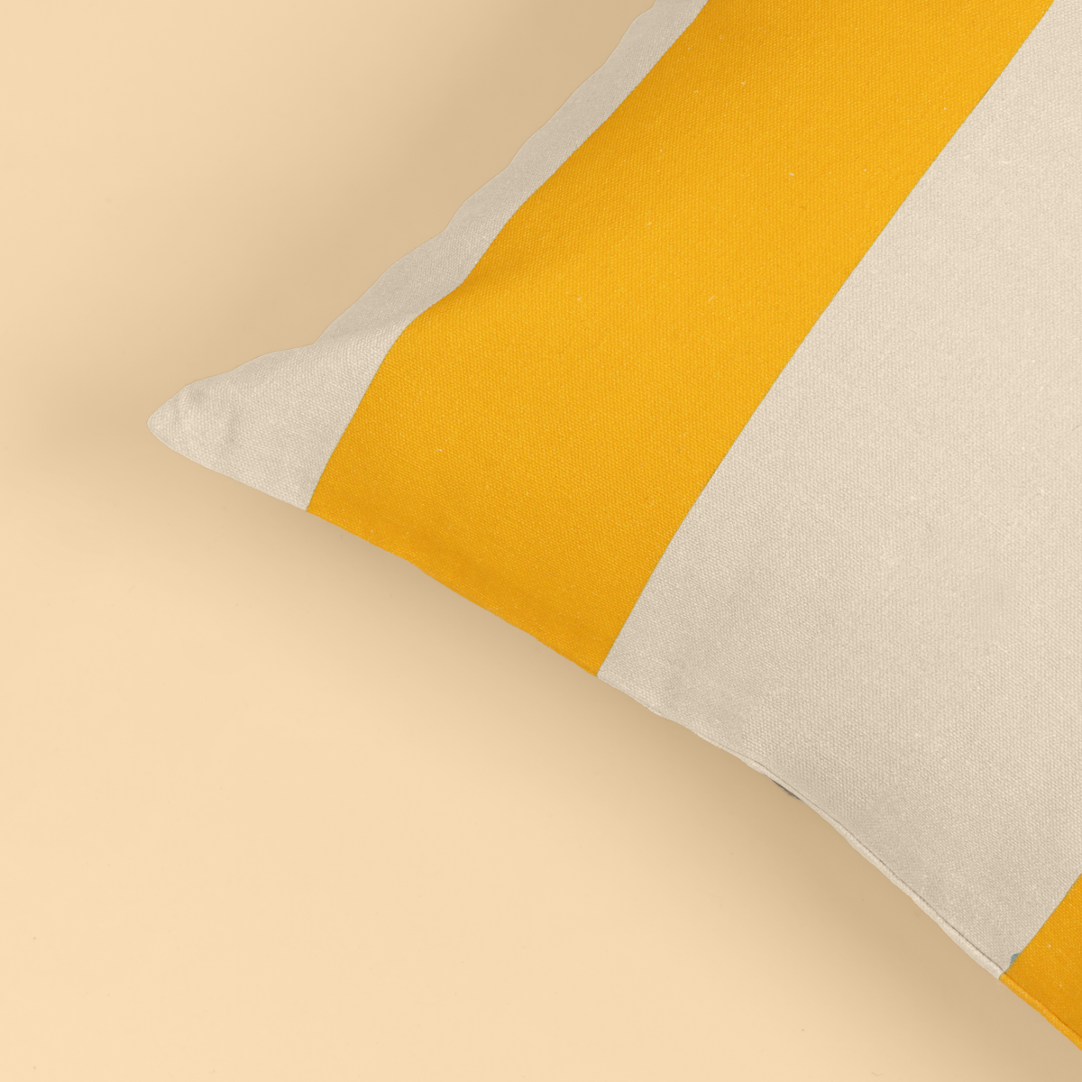 Colourways Cushion Cover - Buttercream (includes filler)