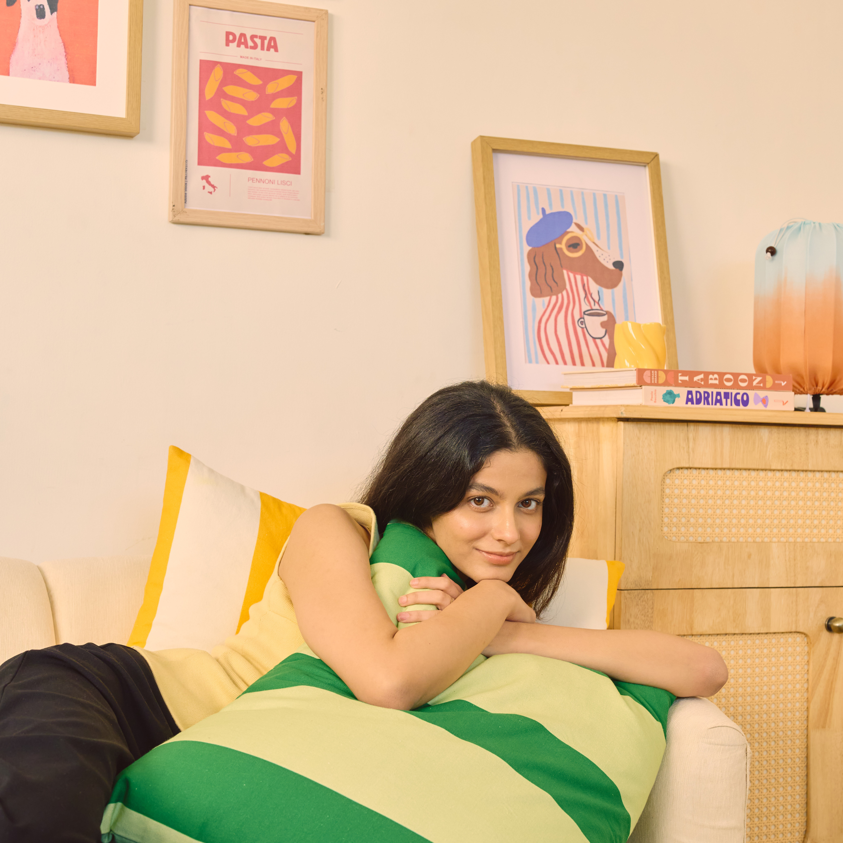 Colourways Cushion Cover - Matcha