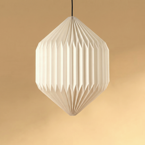 Oblong Origami Pendant Lamp