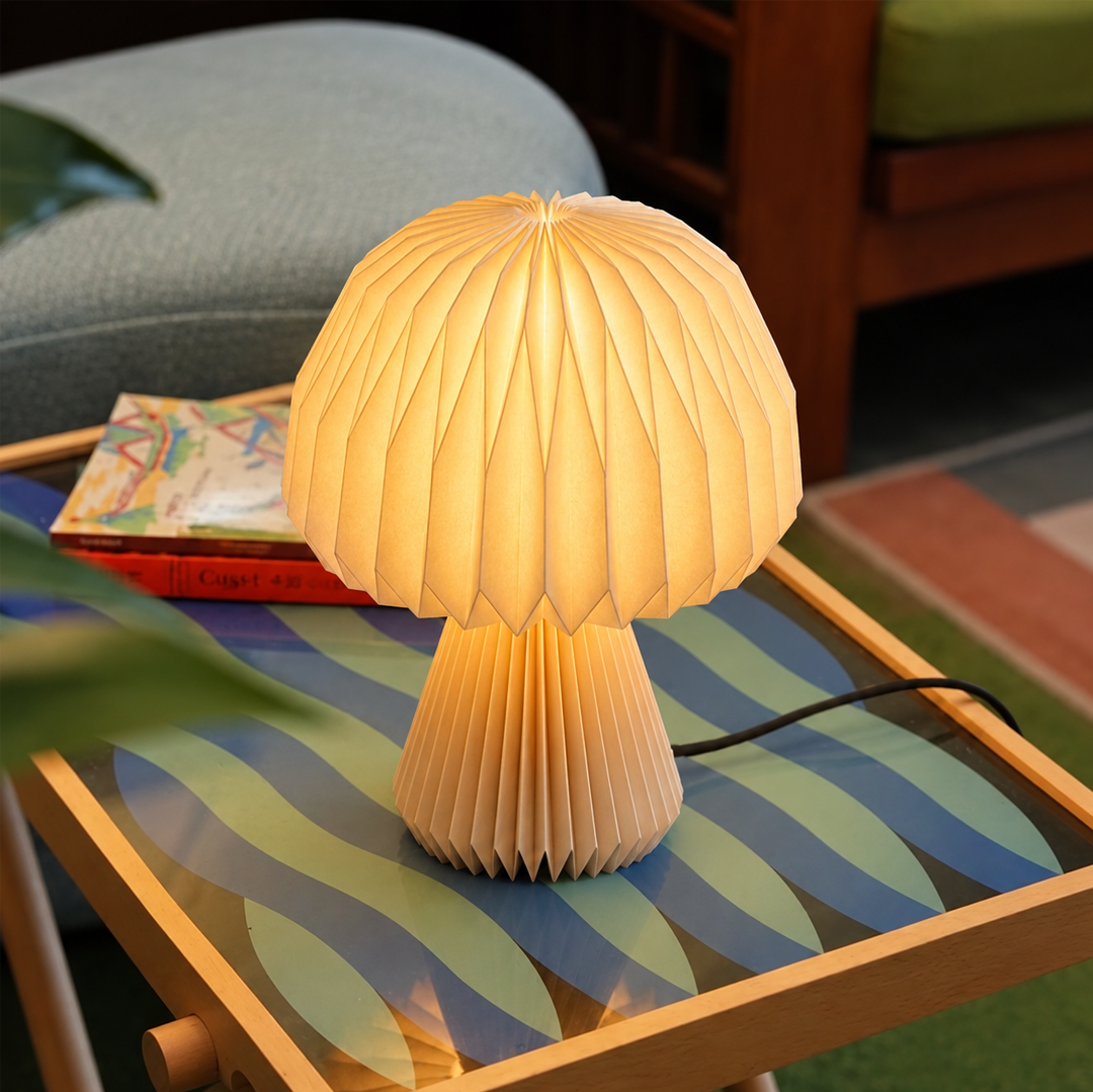 Mushroom - Origami Table Lamp