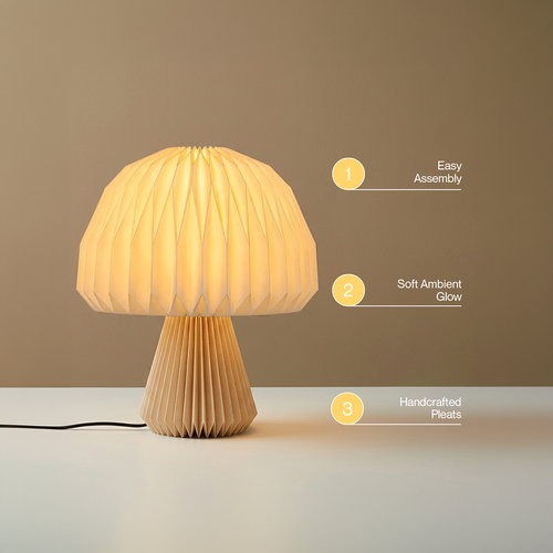 Mushroom - Origami Table Lamp