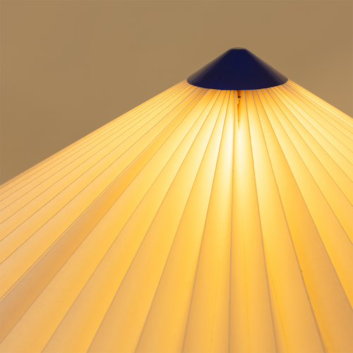 Wavy Floor Lamp - Cobalt Blue