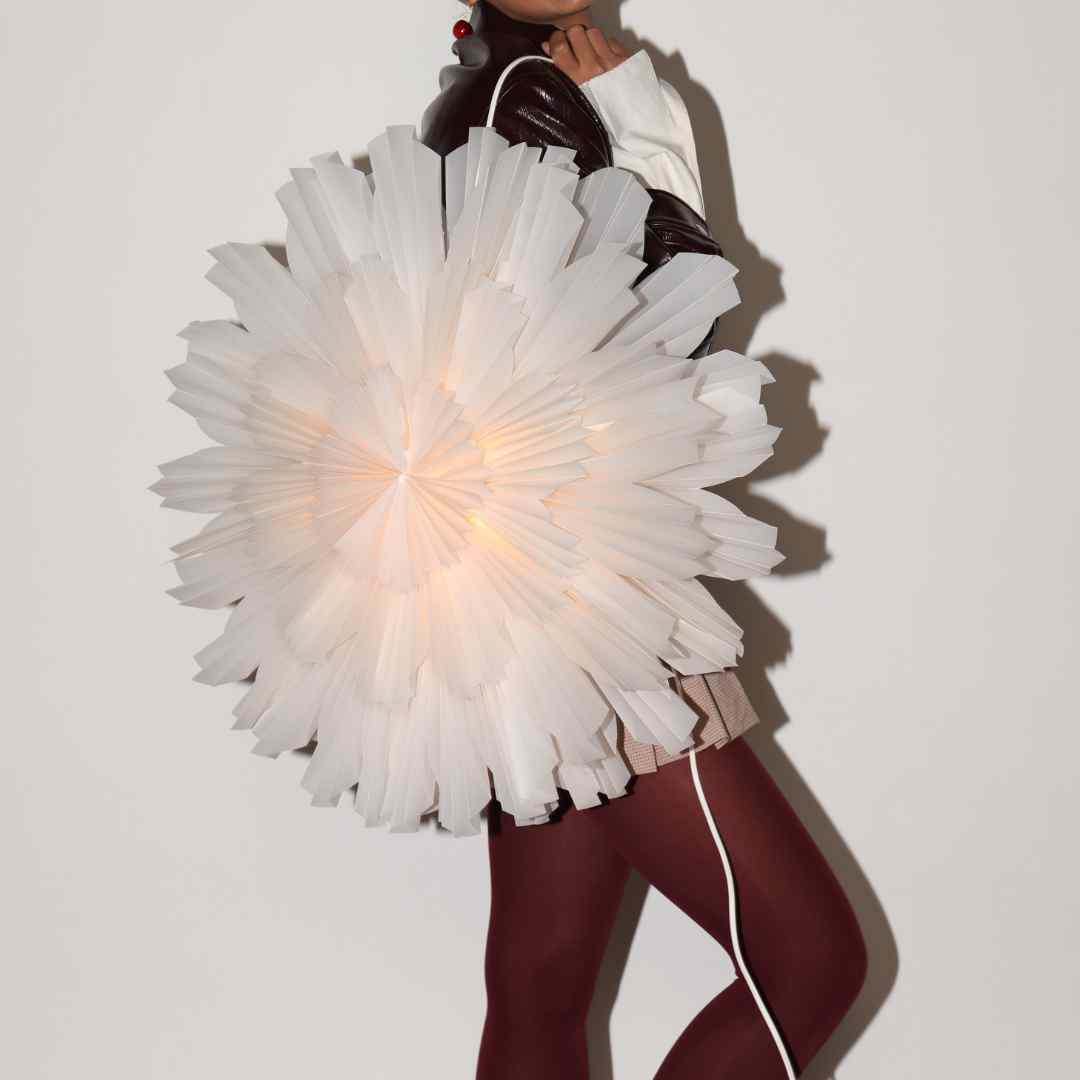 Frill Flower Star- Flower Festive Light- Christmas Decor Hanging